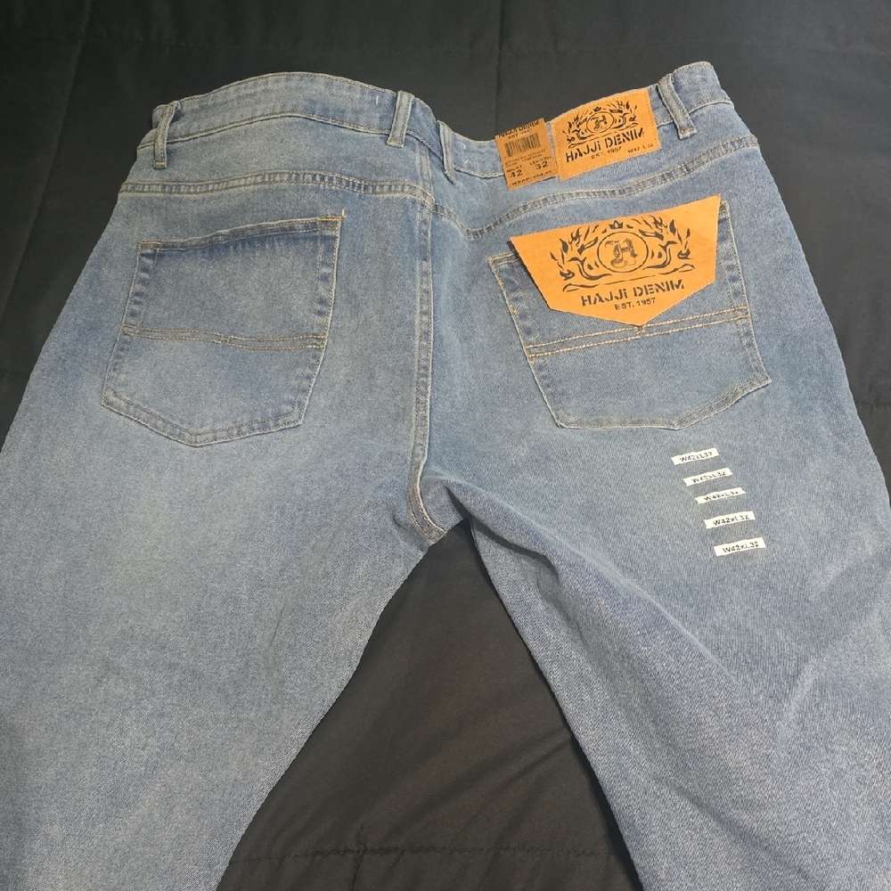 Relaxed Fit Men's Jeans - Classic Blue